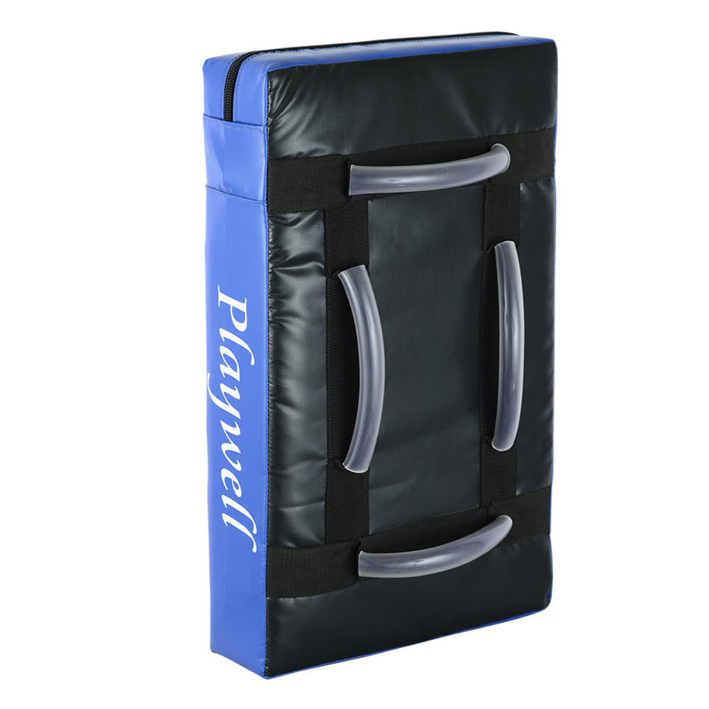 واقي ركل من الفينيل - أسود / أزرق