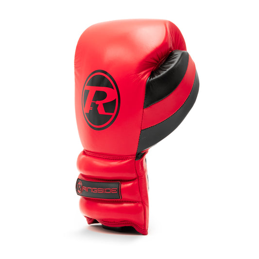 Ringside PRO Sparring Heavy 18oz Leather Lace Boxing Gloves - Re