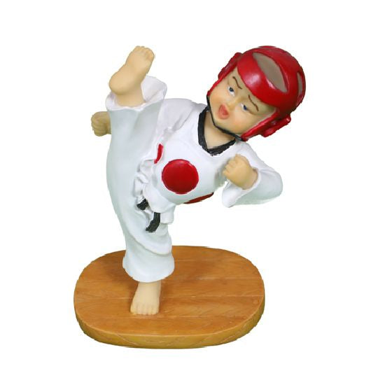 Taekwondo High Kick Figure - Red ( h951 )