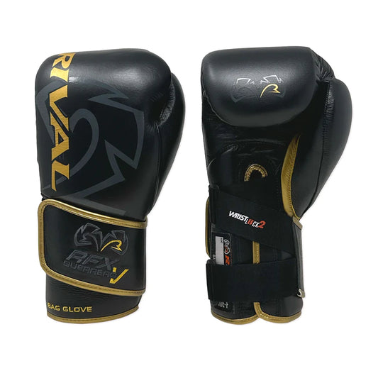Rival RFX -Guerrero-V Leather Bag Gloves - SF-H - Black/Gold