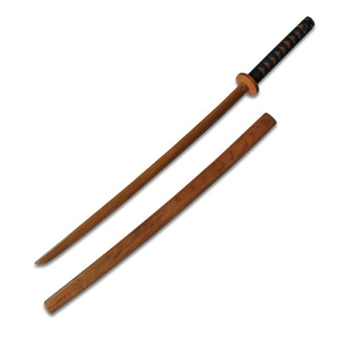 Childrens Roped Wooden Bokken With Scabbard - PRE ORDER