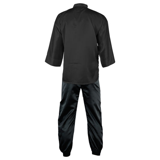 Kung Fu Uniform Satin : All Black