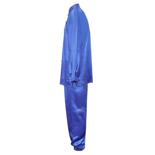 Tai Chi / Kung Fu Silk Uniform - Blue
