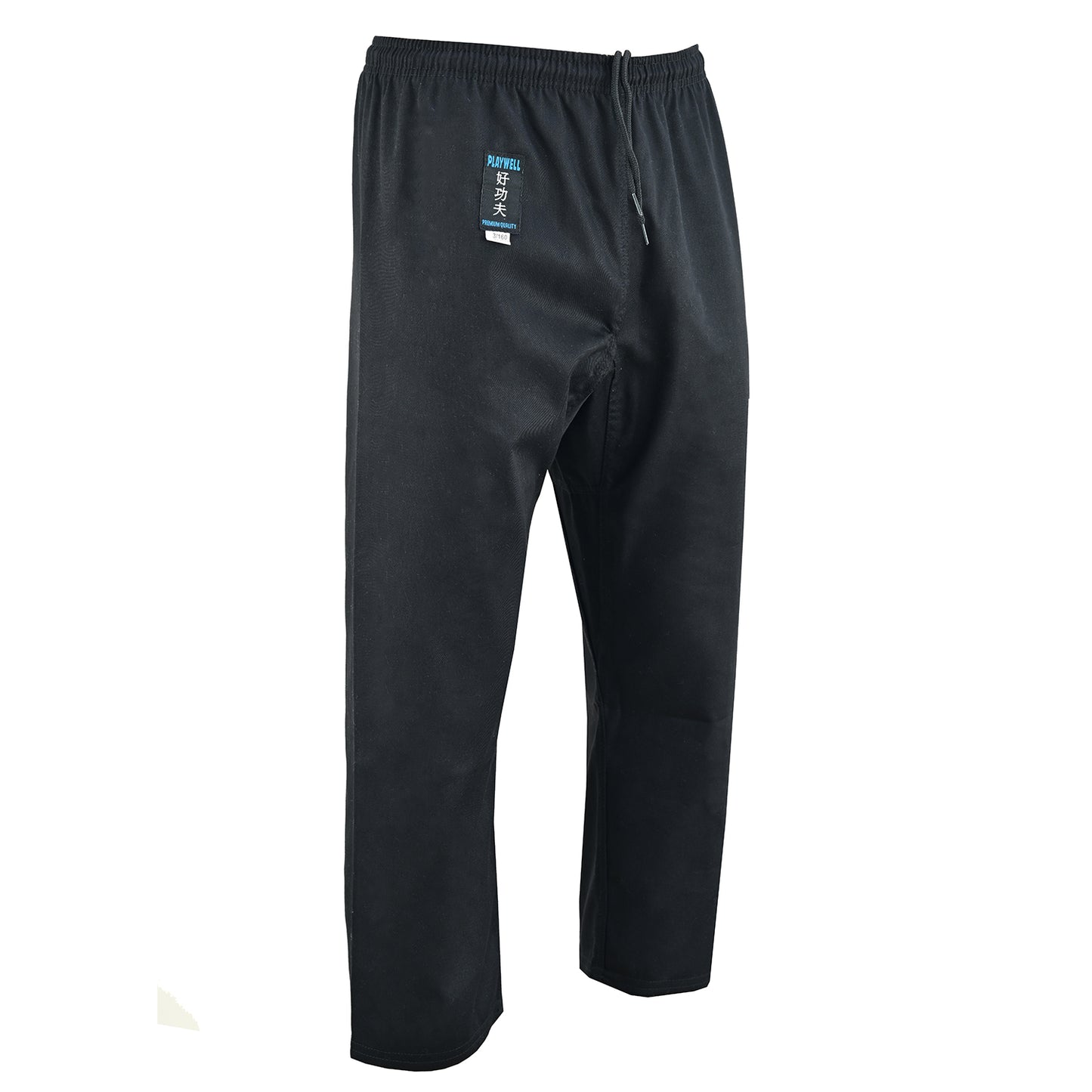 Karate Black Premium Silver Brand GI Pants - 10oz