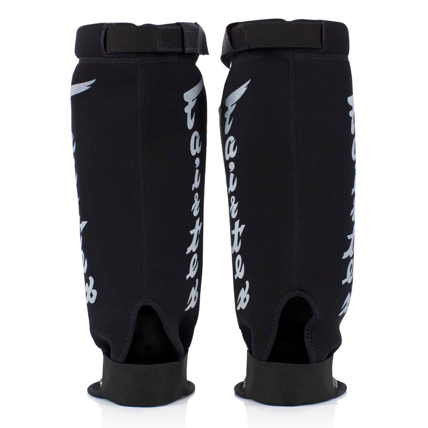 Fairtex SP6 MMA Grappling Shin Pads - White/Black