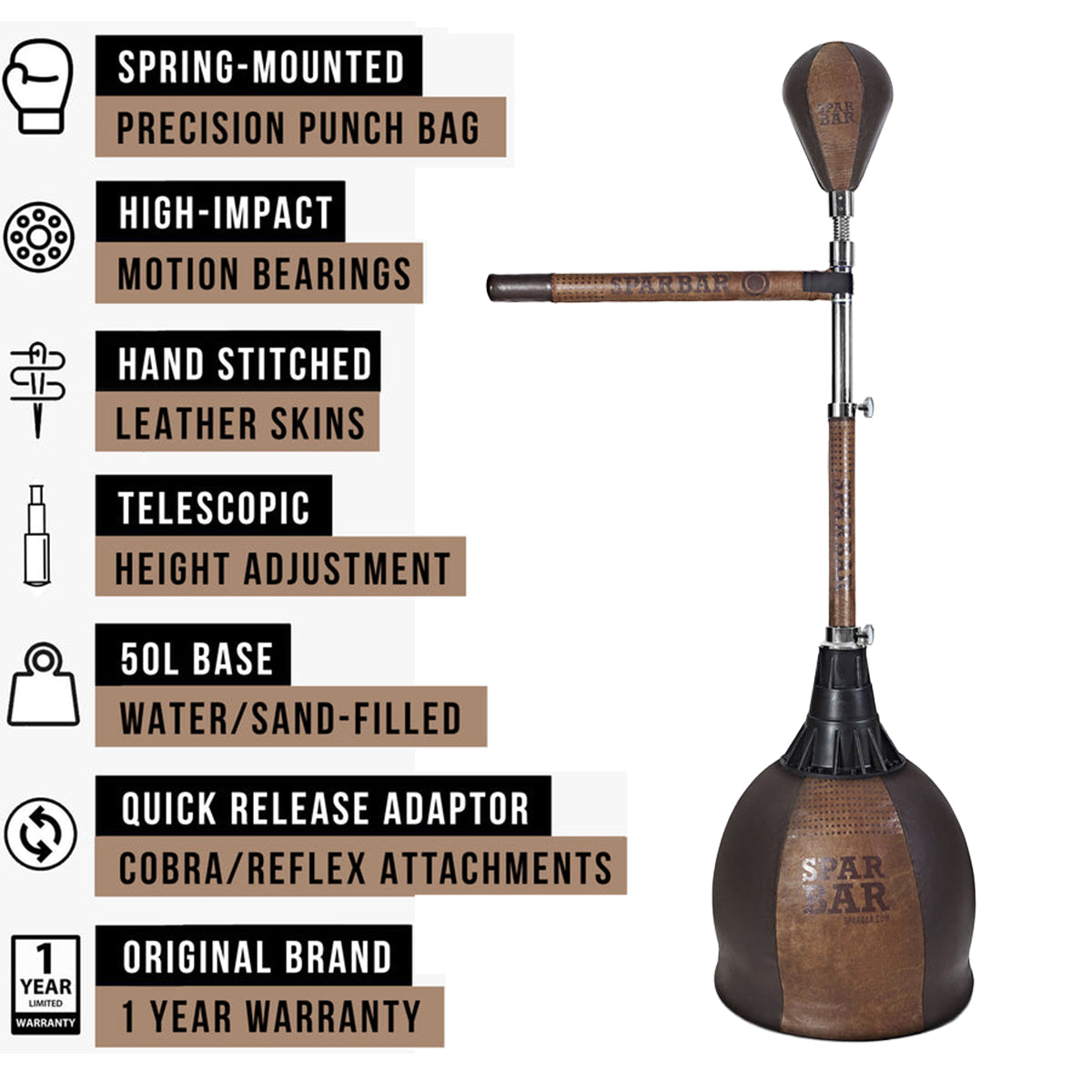 SPARBAR® PRO 6X - CLASSIC EDITION - Vintage Brown