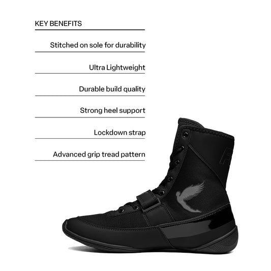 Fly Boxing Storm Boots - Black
