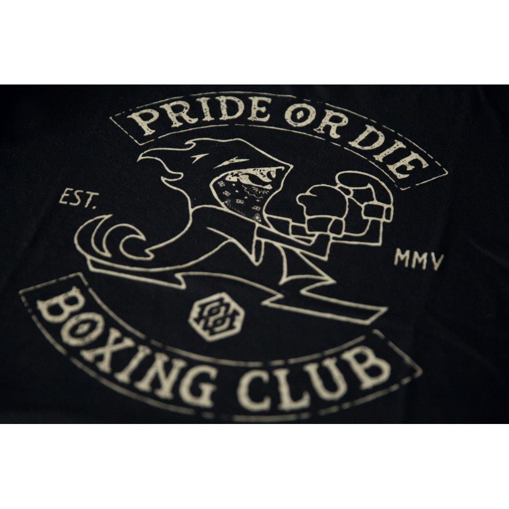 Pride or Die MMA Black Boxing Club T Shirt