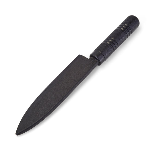 Black TPR Rubber Kitchen Knife V1 - 11.8"