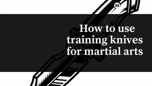How to use training knives for martial arts