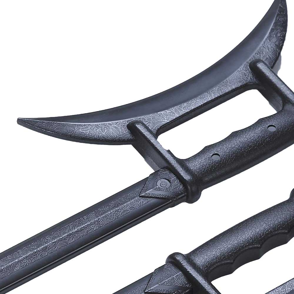 Black Polypropylene Full Contact Wushu Twin Hooks