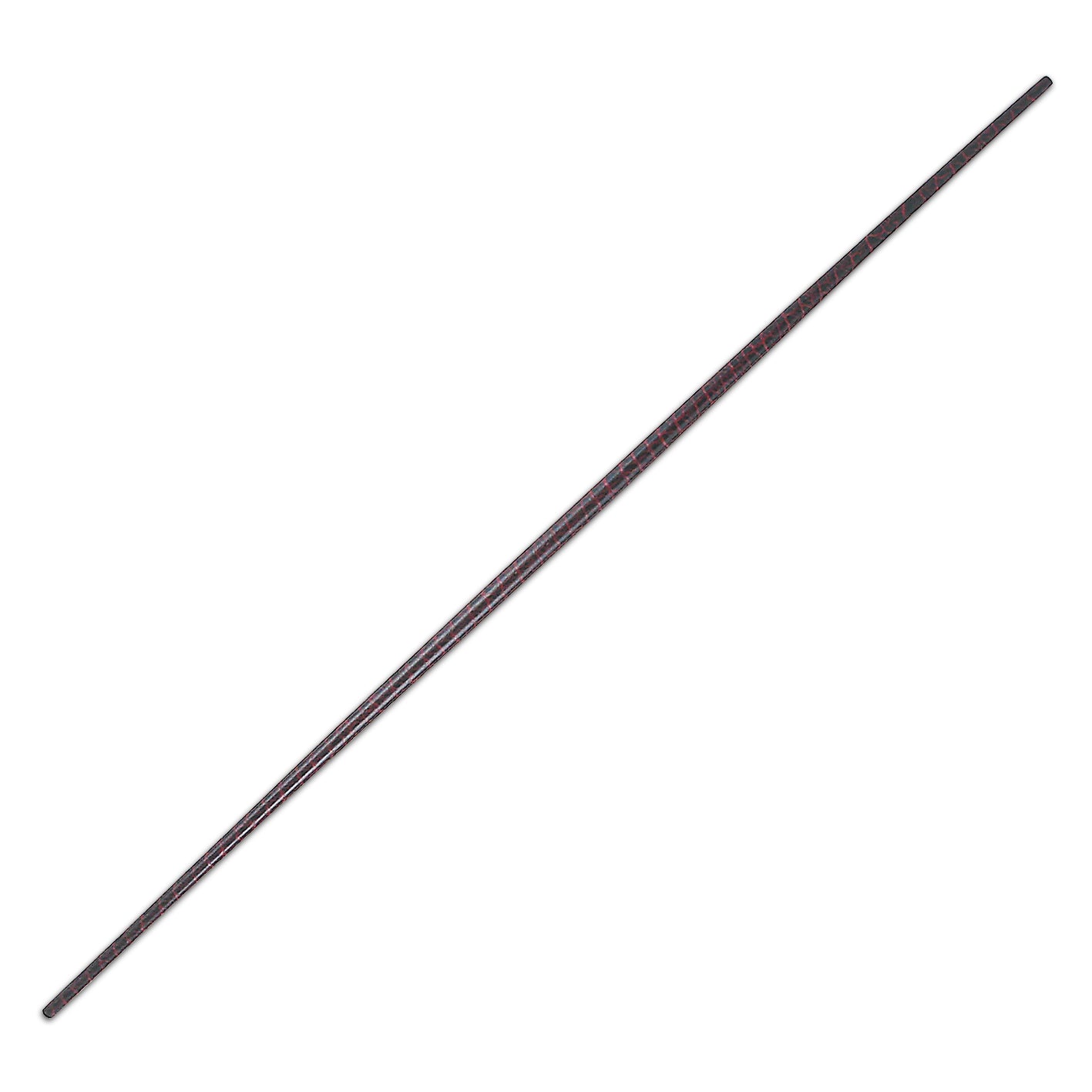 Bo Staff Toothpick Wooden Crackle Pain (6FT) - Red - PRE ORDER