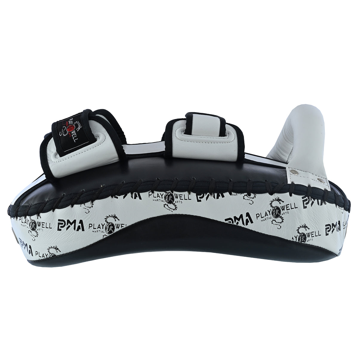 Playwell Elite "Logos V2" Leather Curved Thai Pad - Single