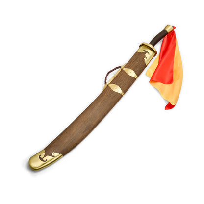 Natural Finished Teak Broadsword - No Scabbard