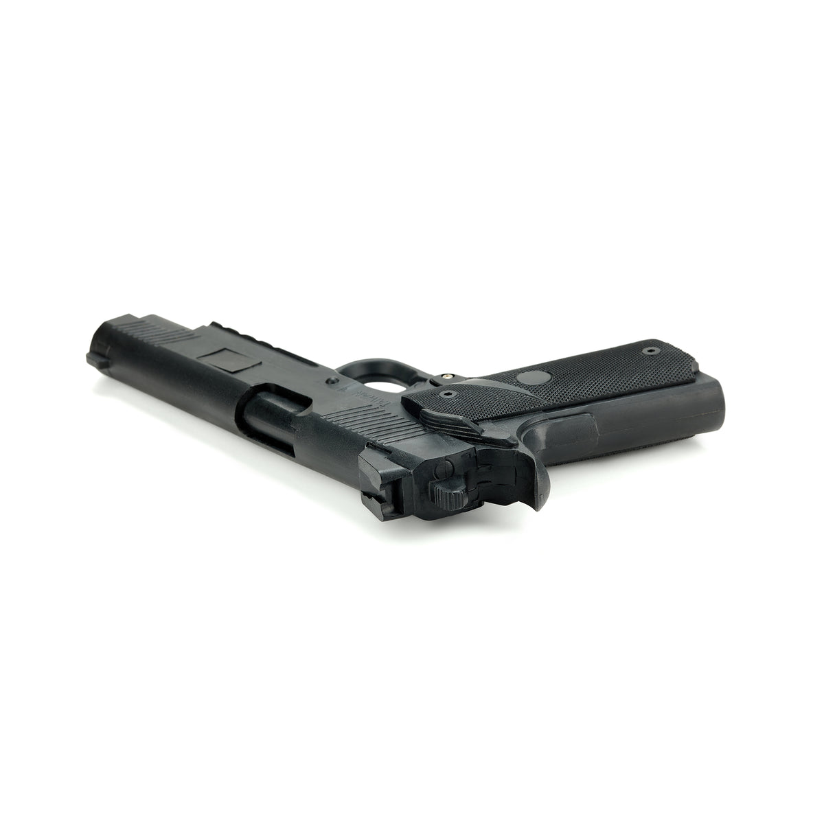 Realistic TP Rubber Hand Gun  W/ Removable Magazine