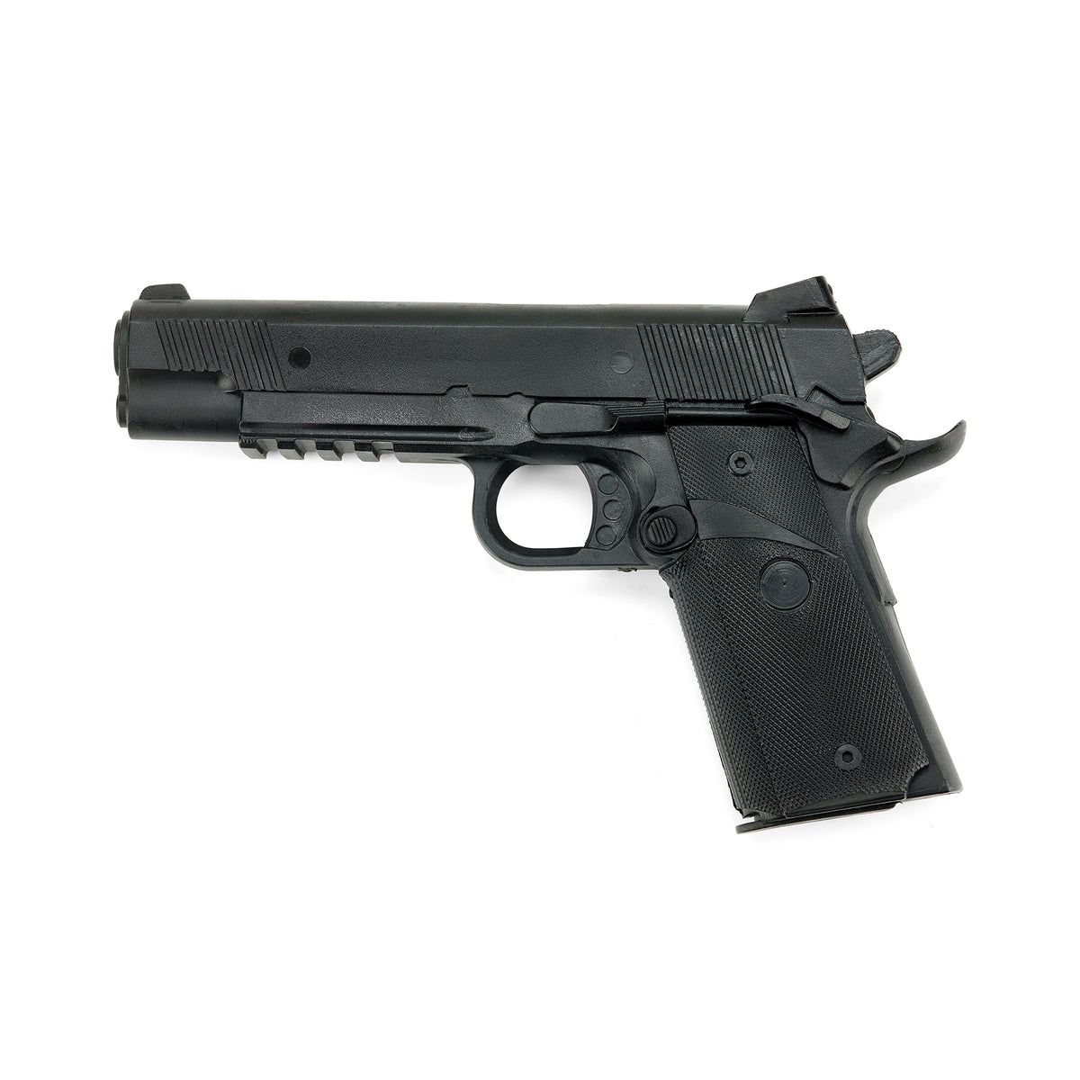 Realistic TP Rubber Hand Gun  W/ Removable Magazine