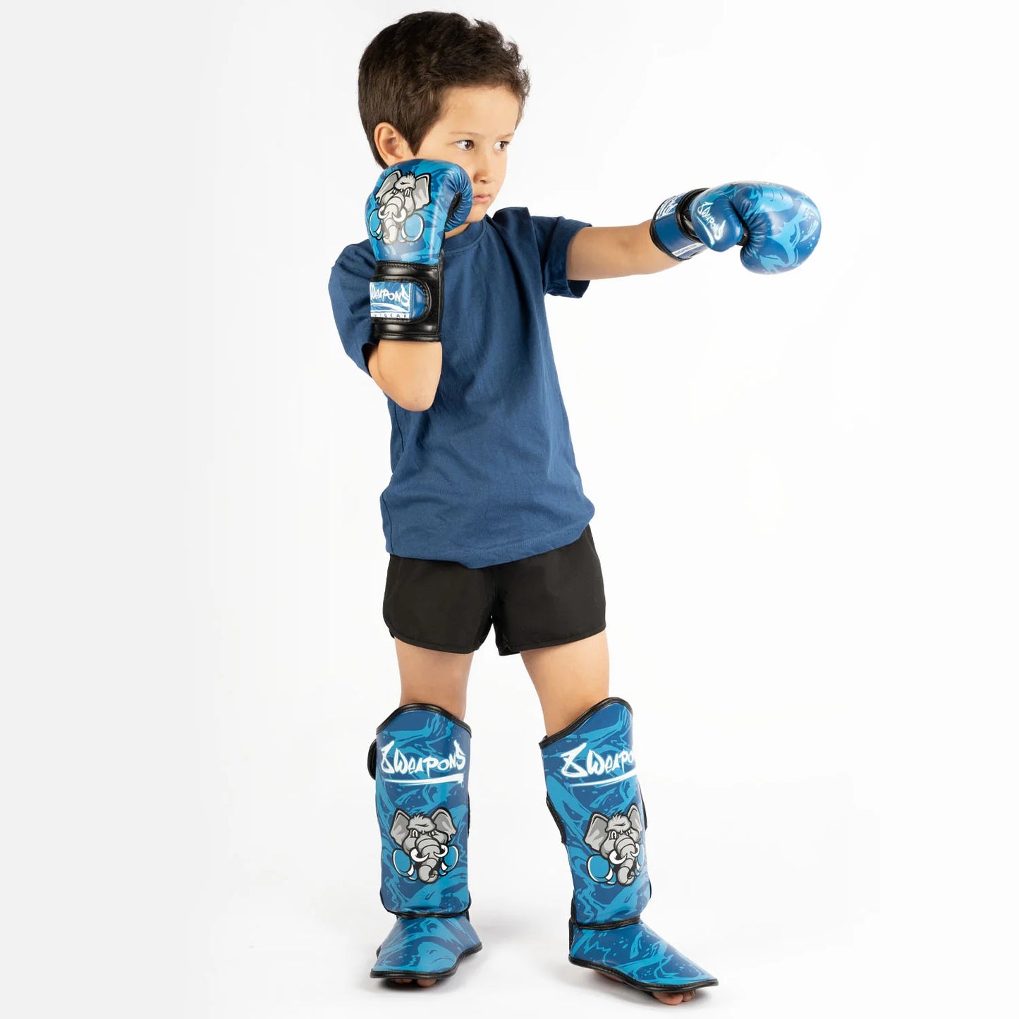 8 Weapons Kids Jipe Muay Thai Boxing Gloves