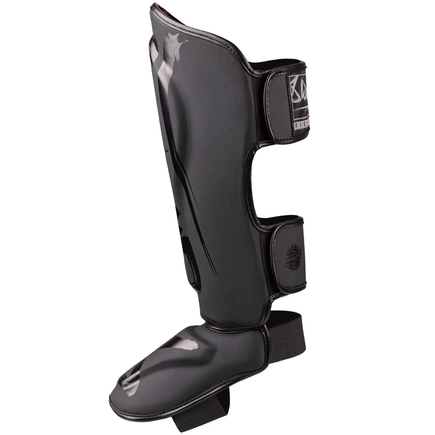 8 Weapons Unlimited 2.0 Muay Thai Shin Guards - Black/Black