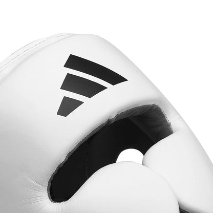 Adidas Adistar Pro Boxing Head Guard - White