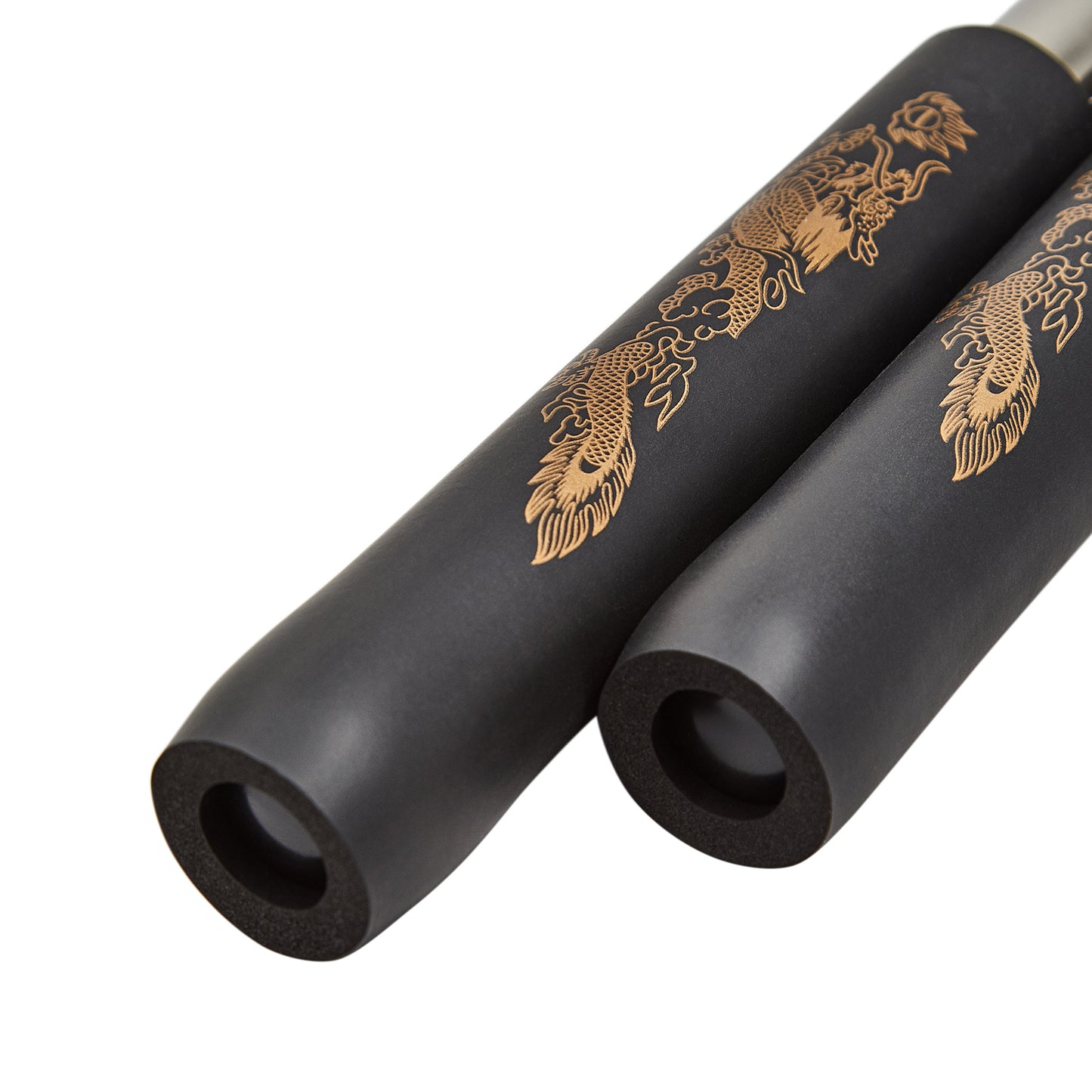 NR-018: 8 in Foam with ball bearing chain: All Black