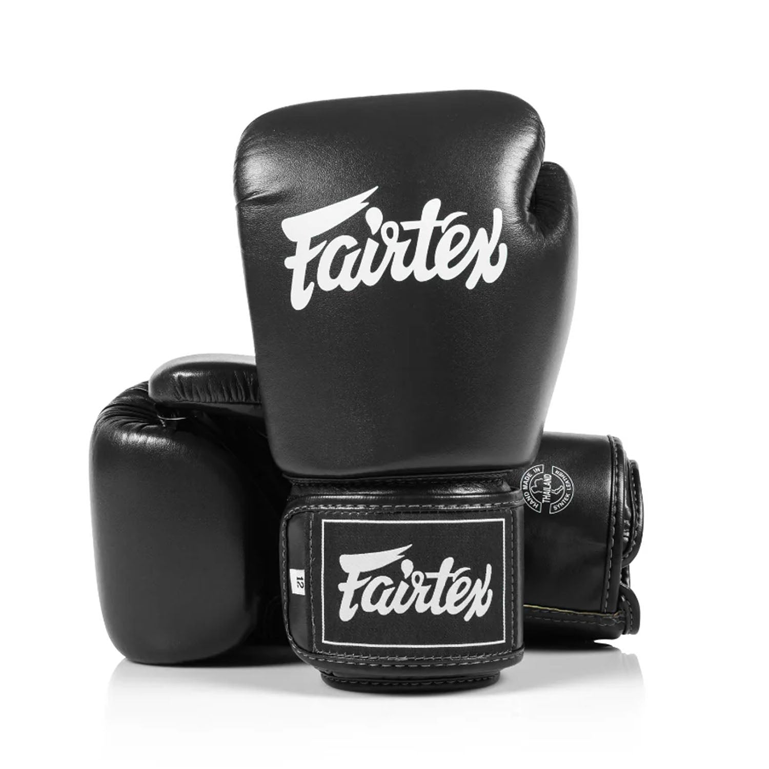 Fairtex BGV1C Black Universal Microfibre Boxing Gloves