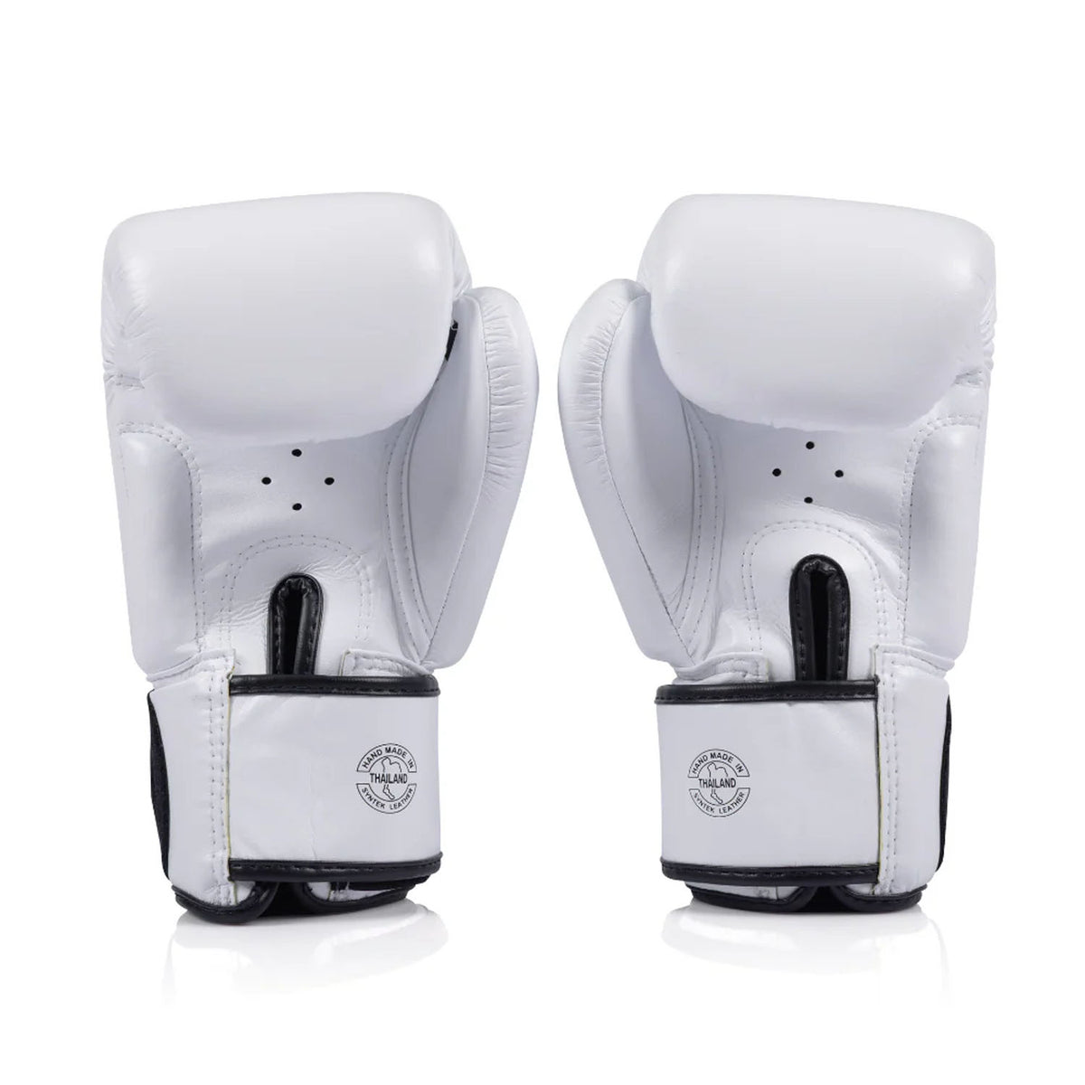Fairtex BGV1C White Universal Microfibre Boxing Gloves