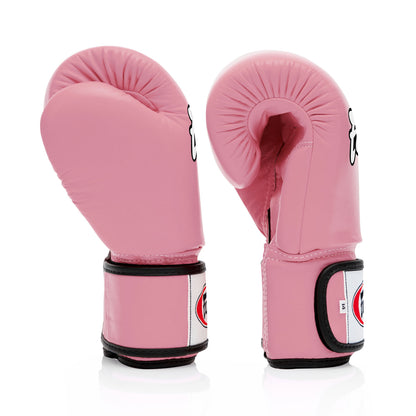 Fairtex BGV1 Universal Leather Boxing Gloves - Pink