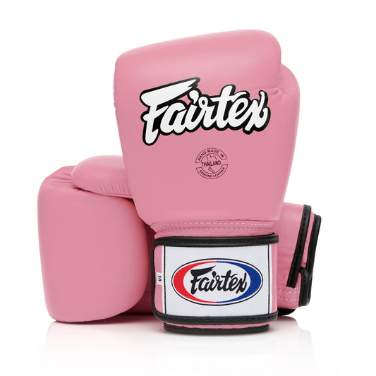 Fairtex BGV1 Universal Leather Boxing Gloves - Pink