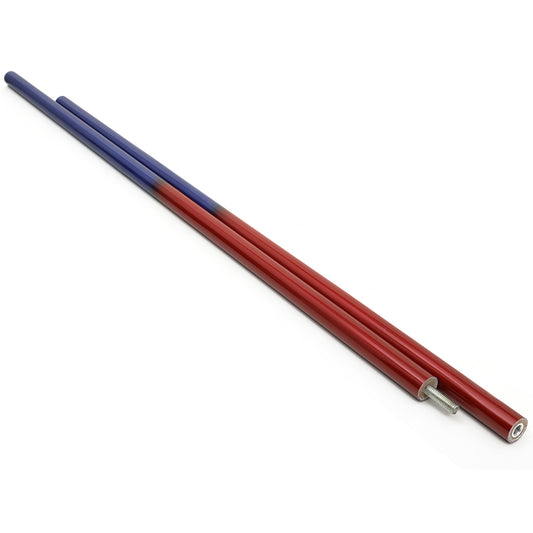 Graphite Bo: Tapered 2 Sectional - Blue/Red