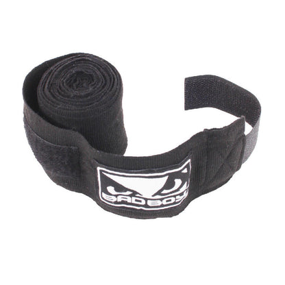 Bad Boy Stretch Cotton Boxing Hand Wraps 3m - Black