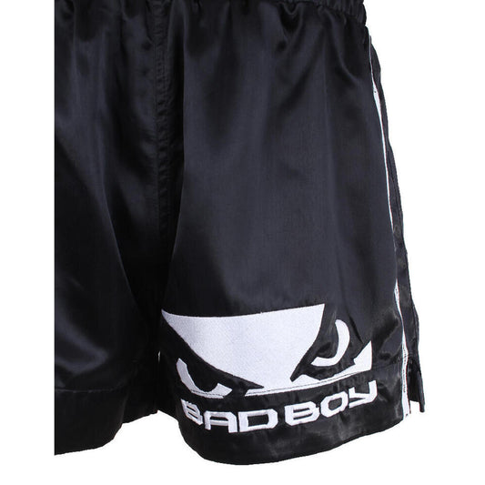 Bad Boy Muay Thai Fight Shorts - Black