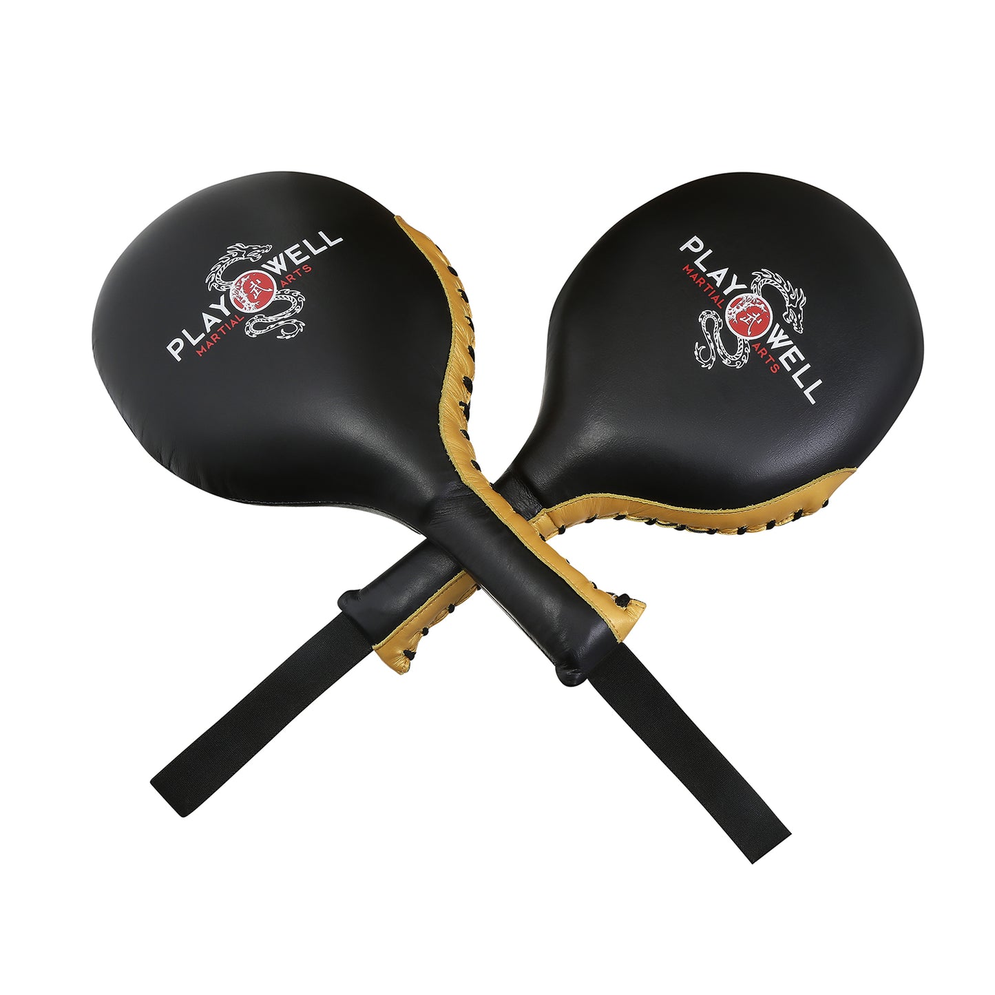 Boxing Pro "Champion Series" Leather Punch Paddles  - Pair