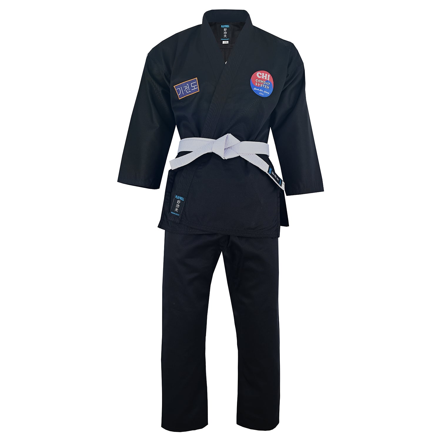 Official Chi Combat Black Instructors Uniform - 9oz