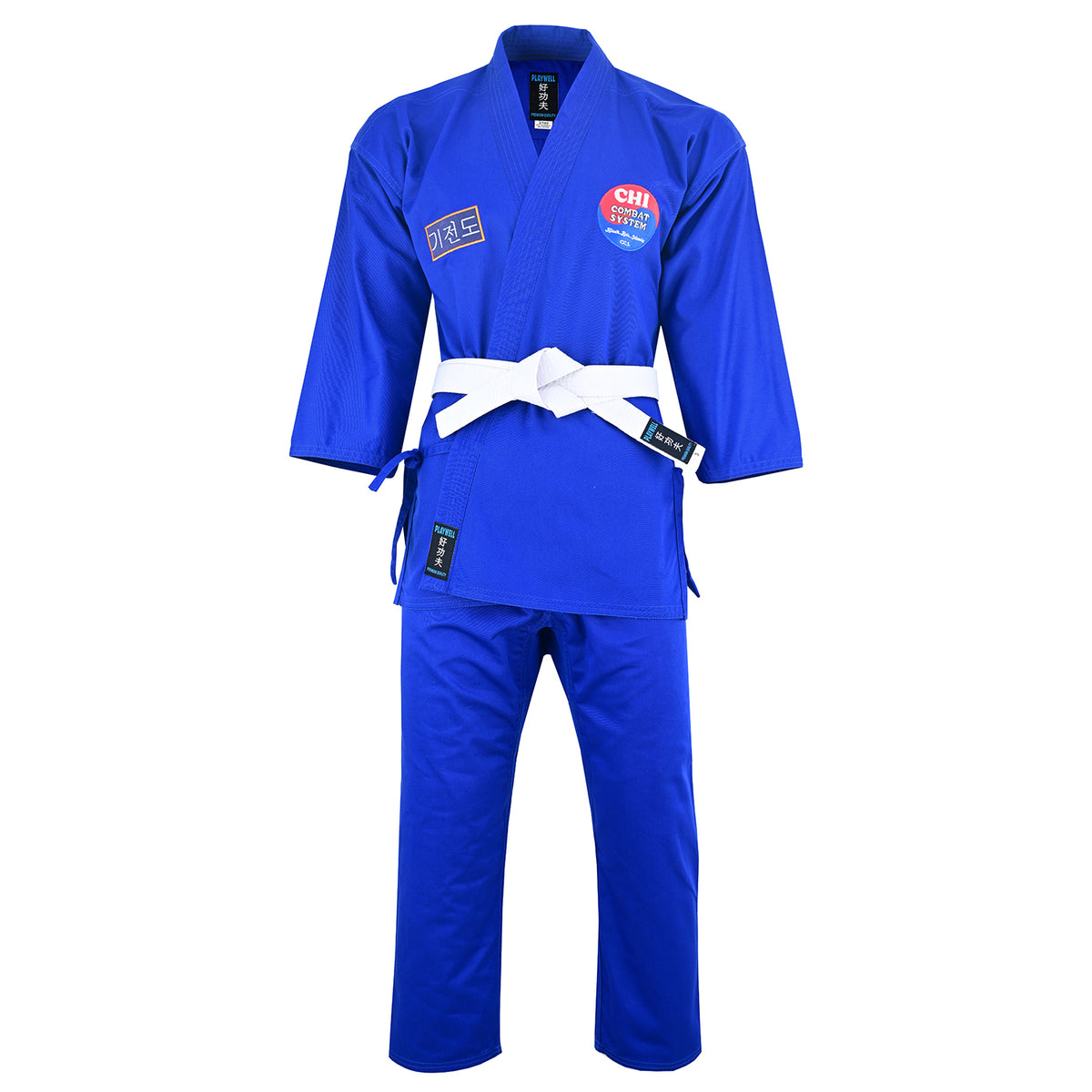 Official Chi Combat Blue Assistant Instructors Uniform