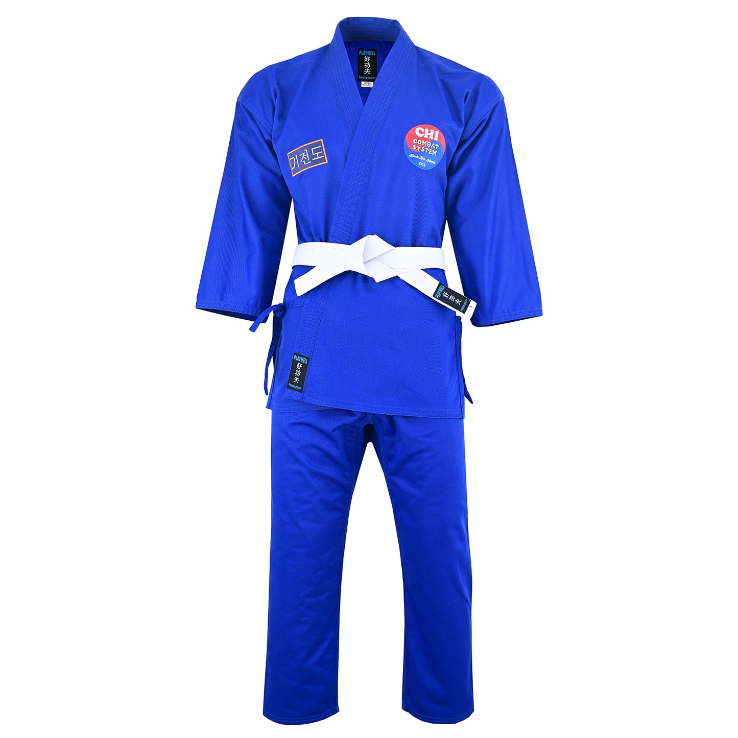 Official Chi Combat Blue Assistant Instructors Uniform