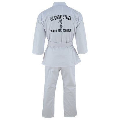 Official Adults Chi Combat White Students Uniform