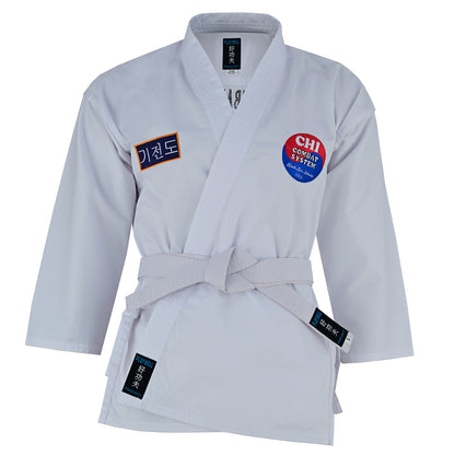 Official Kids Chi Combat White Students Uniform