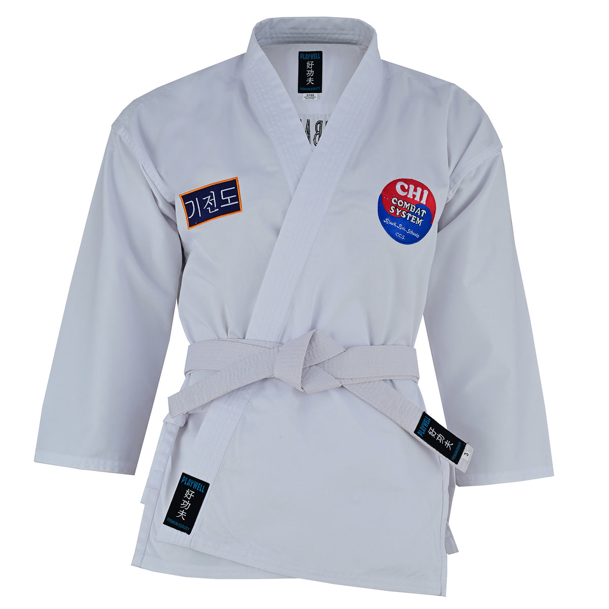 Official Adults Chi Combat White Students Uniform