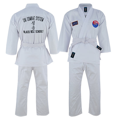 Official Adults Chi Combat White Students Uniform