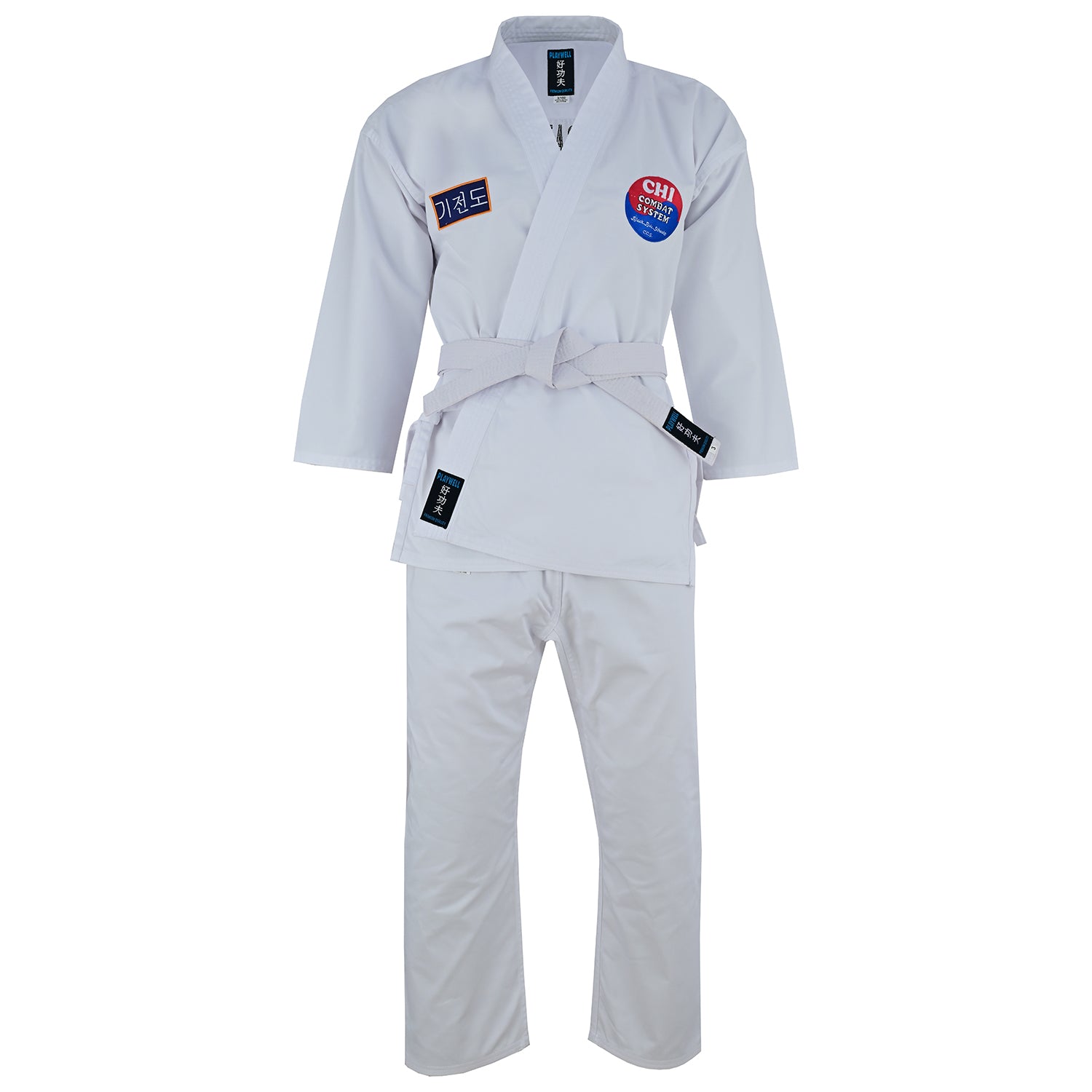 Official Adults Chi Combat White Students Uniform