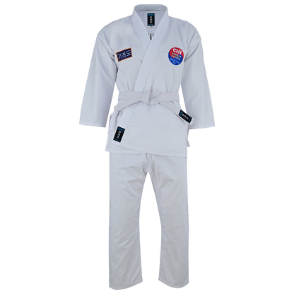 Official Kids Chi Combat White Students Uniform