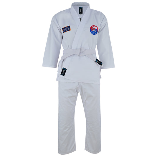 Official Kids Chi Combat White Students Uniform