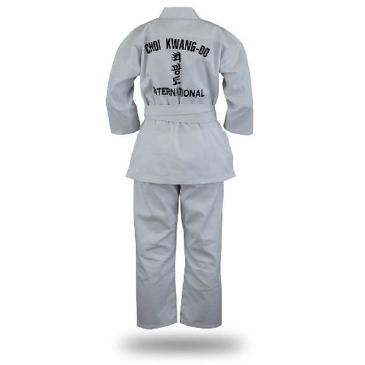 Official Adults  Choi Kwang Do All White Students Uniform