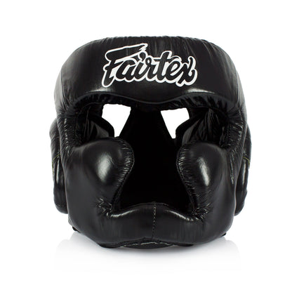 HG13 Fairtex Diagonal Vision Sparring Headguard Black