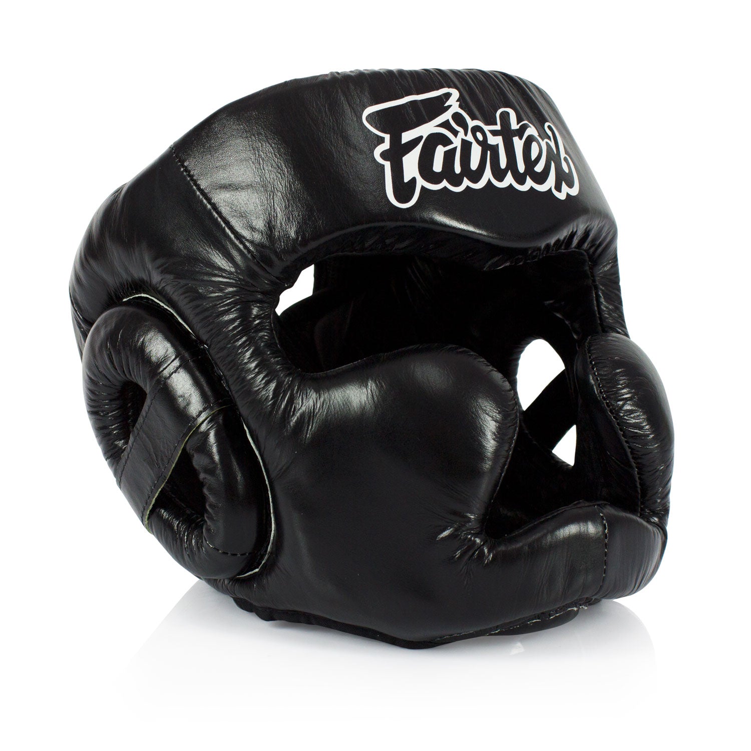 HG13 Fairtex Diagonal Vision Sparring Headguard Black