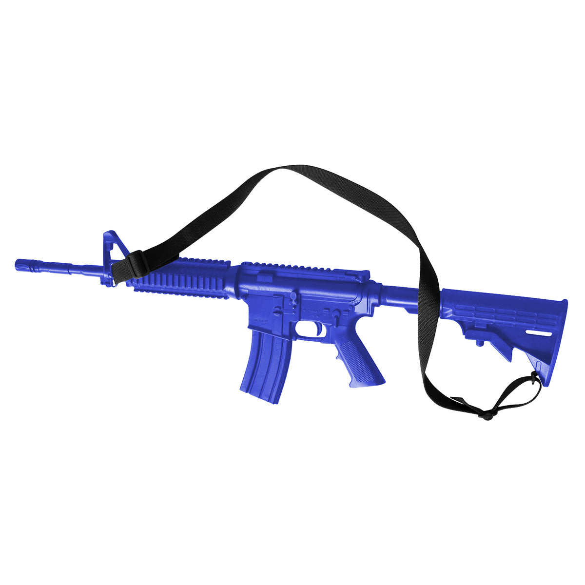 Realistic TP Rubber M4 Rifle Training Gun ( E400 ) 35" - Blue