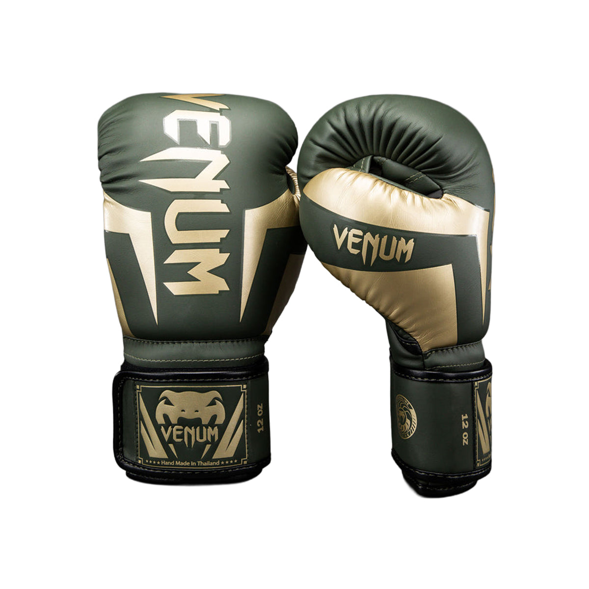 Venum Elite Boxing Gloves - Khaki