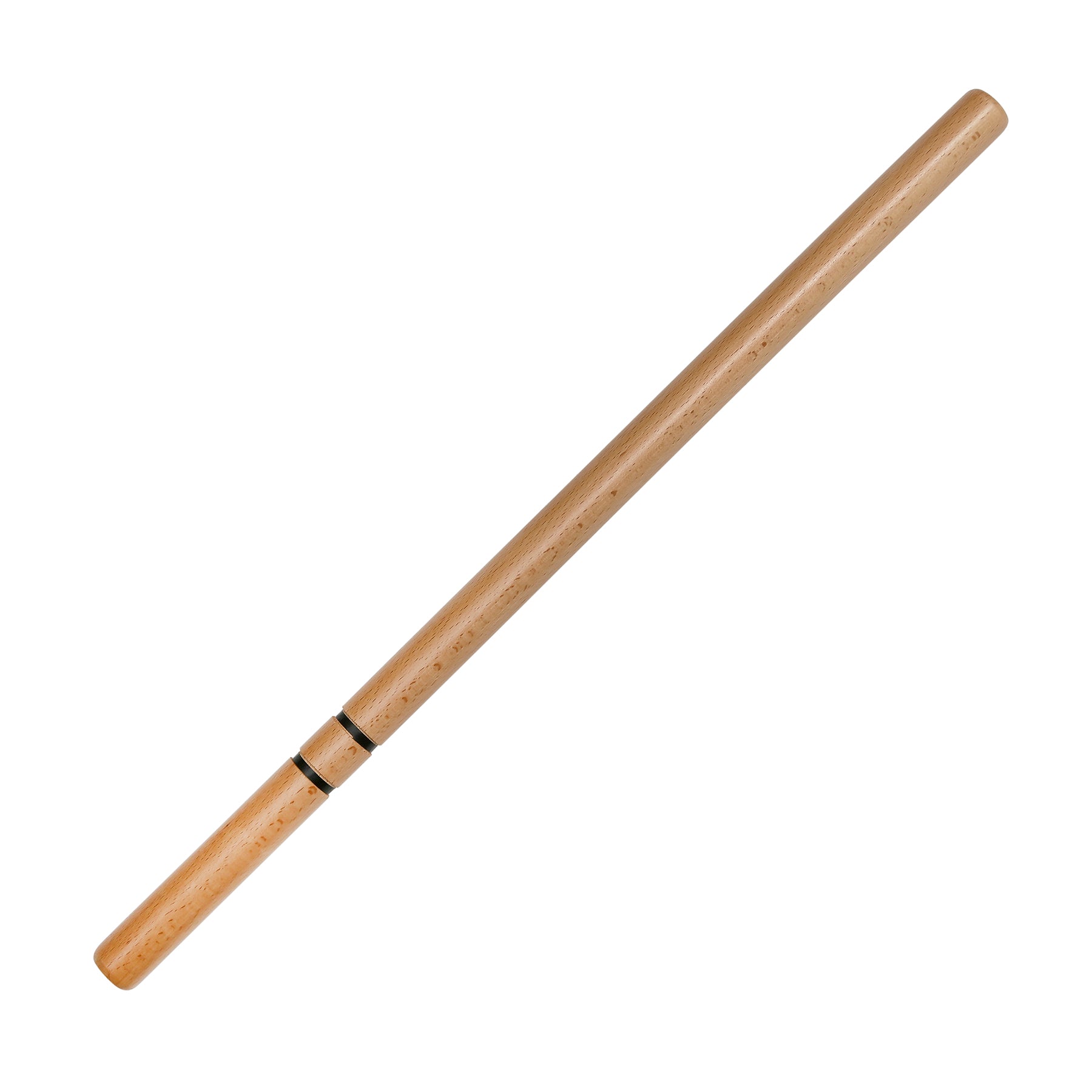 Escrima Stick White Oak  W/ 2 Black Stripes