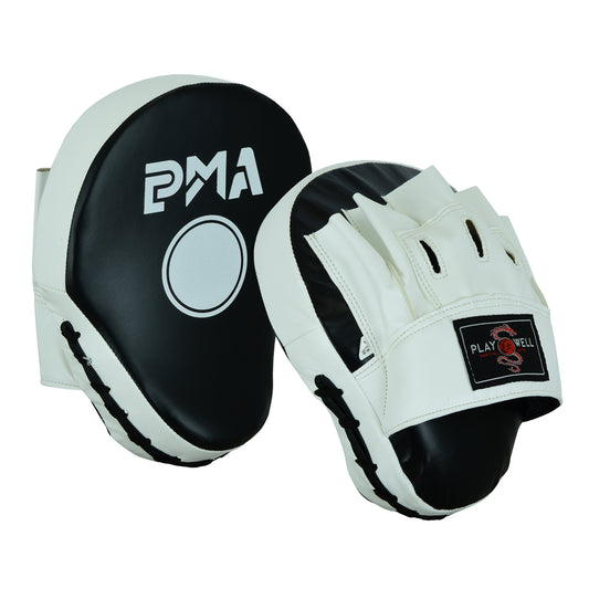 Deluxe PMA Curved Vinyl Focus Pads - Black/White