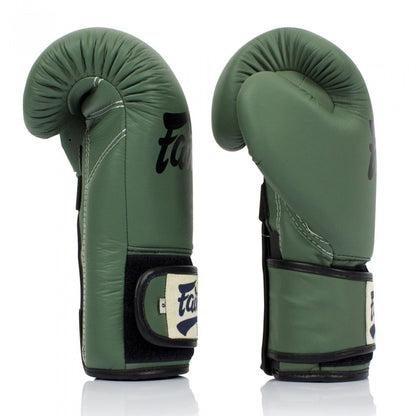 Fairtex BGV11 F Day Microfibre Boxing Gloves - Green